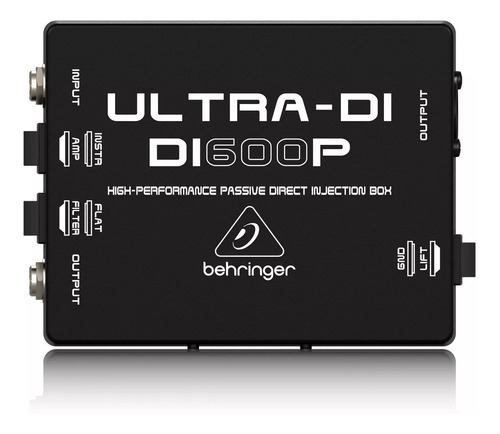 Behringer Di600p Caja Directa Pasiva De Alto Rendimiento