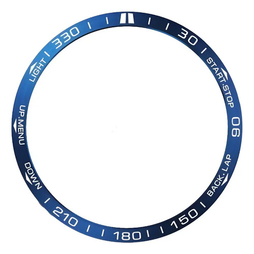 Anillos Metálicos Con Bisel Para Garmin Fenix 8 47 Mm, Ad8