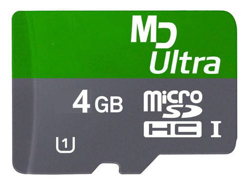 Cartão De Memória Masterdrive A1 Micro Sd Card  Ultra Rápido Com Adaptador Sd 4gb