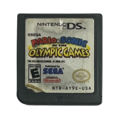 Mario E Sonic At The Olympic Games Nintendo Ds 2ds 3ds Top