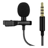 Microfono Corbatero Plug 3.5 Para Celular Streaming Factur A