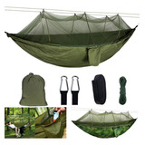 Hamaca Colgante Con Mosquitera Para Acampar Al Aire Libre