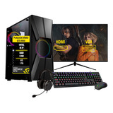 Pc Gamer Completo I5 Gtx 1050 Hd 1tb Fonte 500w Monitor 27