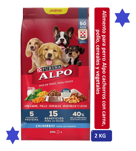 Alpo Perro Cachorro Mix 2 Kg