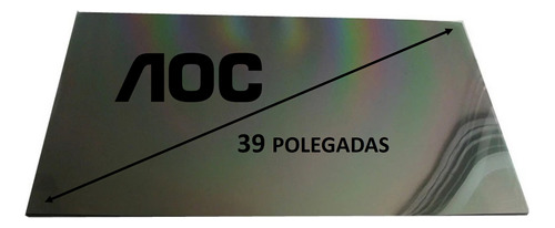 Película Polarizada Tv Compatível C/ Aoc 39 Polegadas