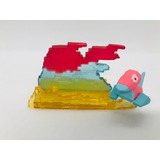 Porygon Pokemon Mini Diorama Action Figure - Pronta Entrega