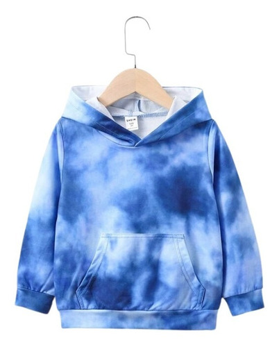 Sudadera Con Capucha De Tie Dye Para Niños