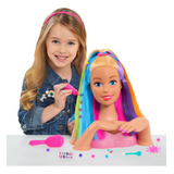 Barbie Cabeza Color & Style Juguete Xtreme P