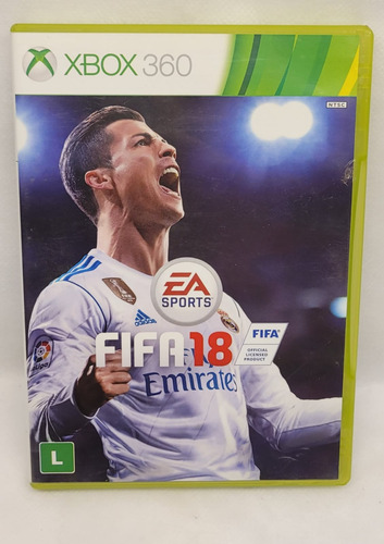 Fifa 18 Original Xbox 360 2018 Futebol Mídia Física