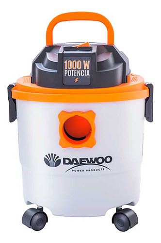 Aspiradora De Polvo Y Agua Daewoo Davc90-15l 15lts Sopladora Color Gris/naranja