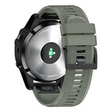 Notocity Garmin Fenix 5x Banda 1024 En Ancho Suave Silicona