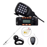 4 Radio Amador Comunicador Qty 8900 Kt Dual Band Uhf Vhf 25w