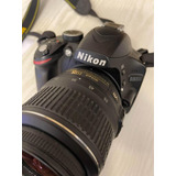  Nikon Kit D3200 + Lente 18-55mm Vr  + Cargador Color  Negro