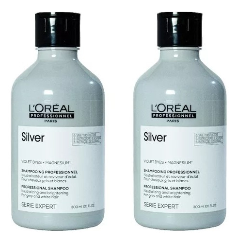 Duo Shampoo Loreal Silver 300ml - mL a $320