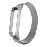 Pulseira Metal Aço Inox Para Xiaomi Mi Band 3 E Mi Band 4