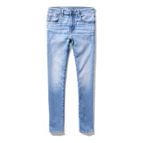 Ae Airflex+ Slim Straight Jean Medium Wash Az