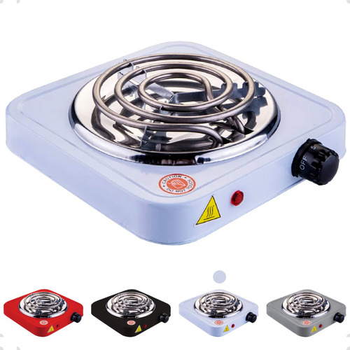 Cooktop Elétrico 1 Boca 1000w Fogareiro Portátil De Mesa