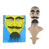 Set Bigotes, Barba Y Cejas Falsas Disfraz Halloween