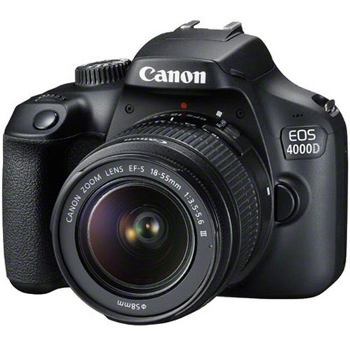 Camara Canon Eos 4000d- Rebel T100+18-55mm+16 Gb