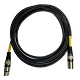 Cabo Balanceado 10m Canon Xlr/xlr Para Microfone/dmx