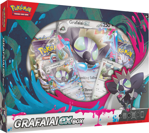 Pokémon Tcg: Grafaiai Ex Box - Ingles