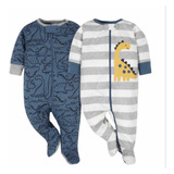 Pijama Bebé 100% Algodón Set X 2 Marca Gerber 3-6 Meses