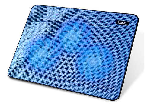 Cooler Para Laptop De 15.6 A 17 Pulgadas, Portatil Usb- Azul