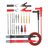 Kit De Cables De Prueba Electrónicos 22 En 1 Puntas De