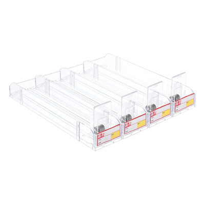 Soporte De Exhibición Automático Transparente Pusher Rack De | Envío gratis