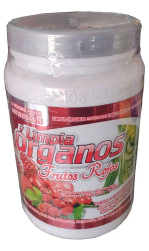 Fibra Limpia Organos Frutos Rojos 500 Gramos