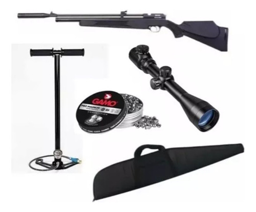 Rifle Pcp Pr900 S + Bombin +mira Funda Poston/ Jainelfishing