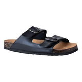 Sandalias Hombres Chanclas Caballero Cafe Comodas Estilo 101