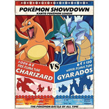 Buffalo Games - Pokemon Showdown: Charizard V. Gyarados - P.