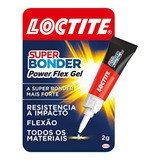 Cola Super Bonder Power Flex Gel 2g Loctite Resistente