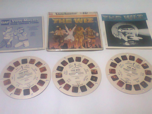 View Master The Wiz Mago Michael Jackson Diana Ross Retr Kxz