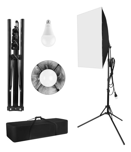 Kit De Iluminación Andoer De Softbox P/estudio Profesional