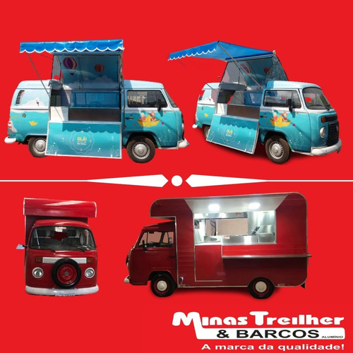 FOOD TRUCK E TRAILLER- MINAS TREILHER (SOB ENCOMENDA)