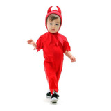 Fantasia De Halloween Menino Diabo Baby Capetinha Com Chifre