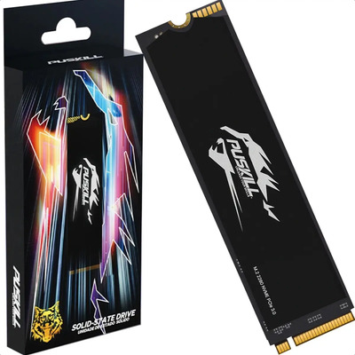 SSD Puskill M.2 NVMe 256GB PCIe 3.0x4 - Leitura 3300MB\u002Fs - Para Notebook e PC | Frete grátis