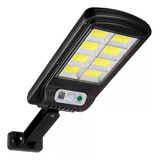 Foco Solar Con Sensor De 120 Led Para Exterior 