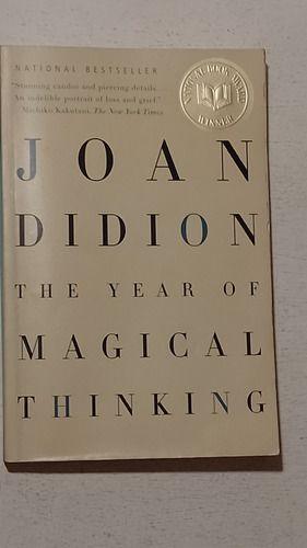 The Year Of Magical Thinking Joan Didion Vintage Usado Muy B