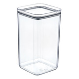 Canister Contenedor Hermético 2 Lt Square Crystal