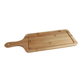 Tabla De Picar Con Mango Madera Para Cocina Verduras 14x26