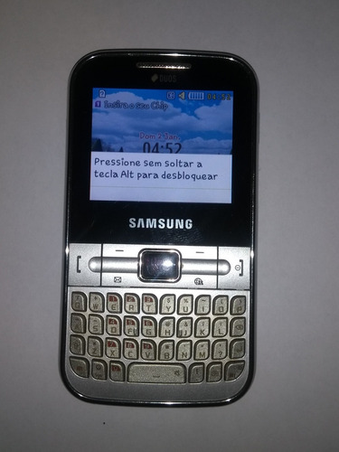 Celular Samsung Gt-c3222 Usado Funcionando