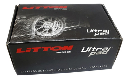 Pastillas De Freno Delanteras Litton P/ Toyota Etios