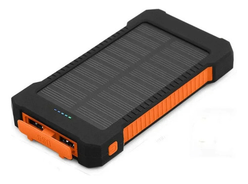 Bateria Externa Power Bank Solar Portátil 50000 Mah 