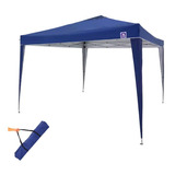 Gazebo Tenda Praia Barraca Camping 3x3m Uv Sanfonada + Bolsa