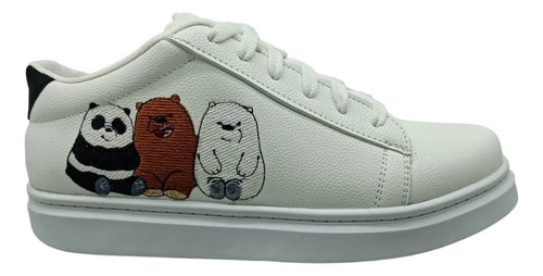 Tenis Para Niños Modelo Osos Escandalosos Bordados De Moda