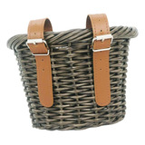 Removable Bicycle Basket With Children's Handlebars 1