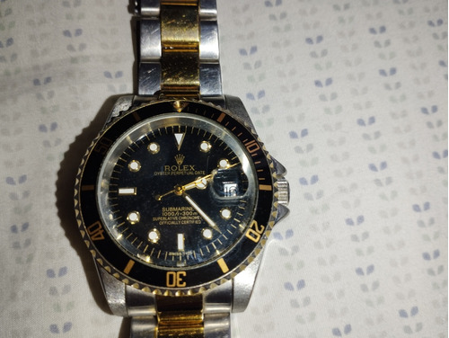 Reloj Pulsera Hombre Rolex Submariner Combinado, Oyster 